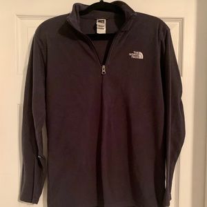 North Face XL 1/4 Zip Fleece Pullover